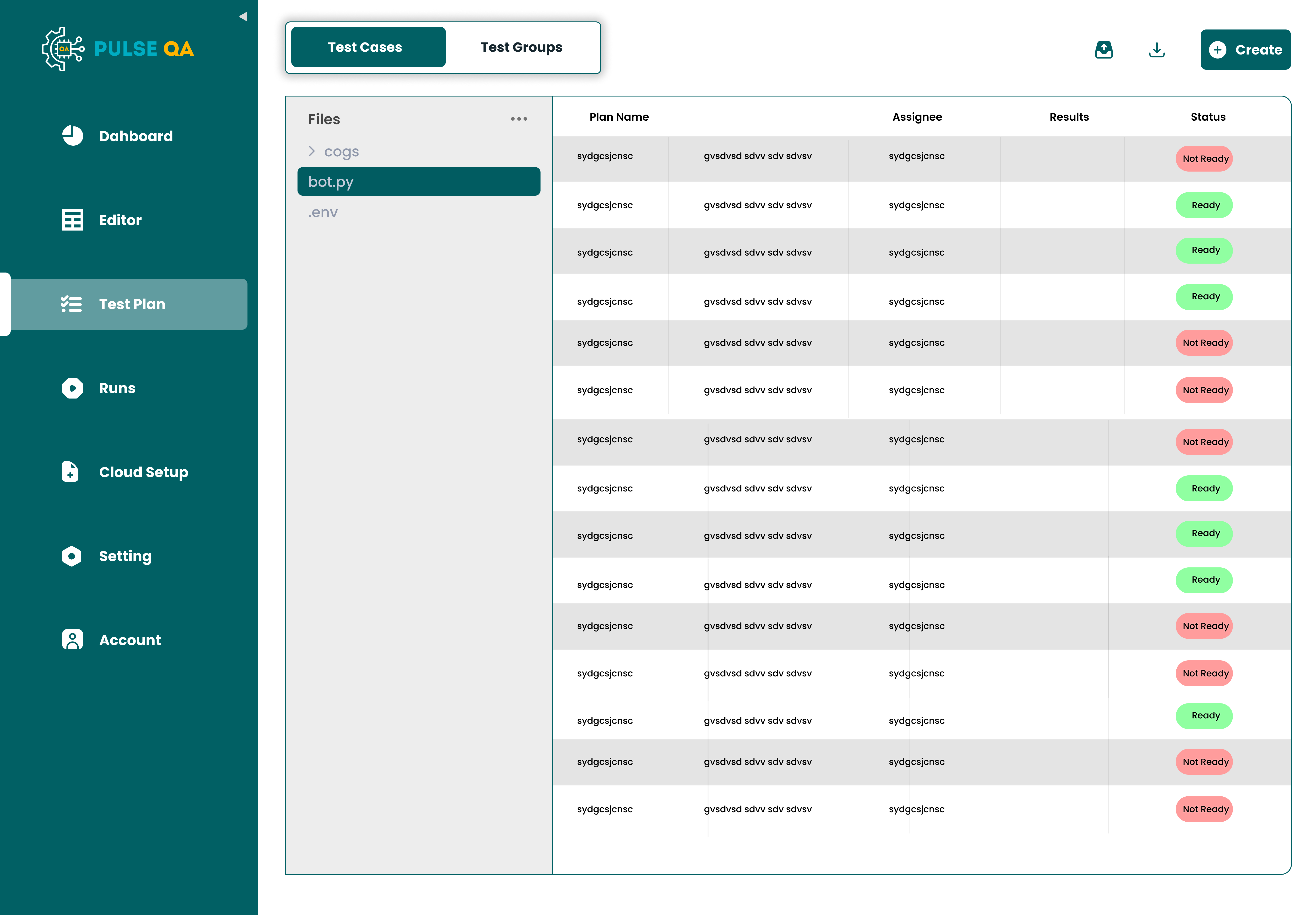 Pulse QA UI 9